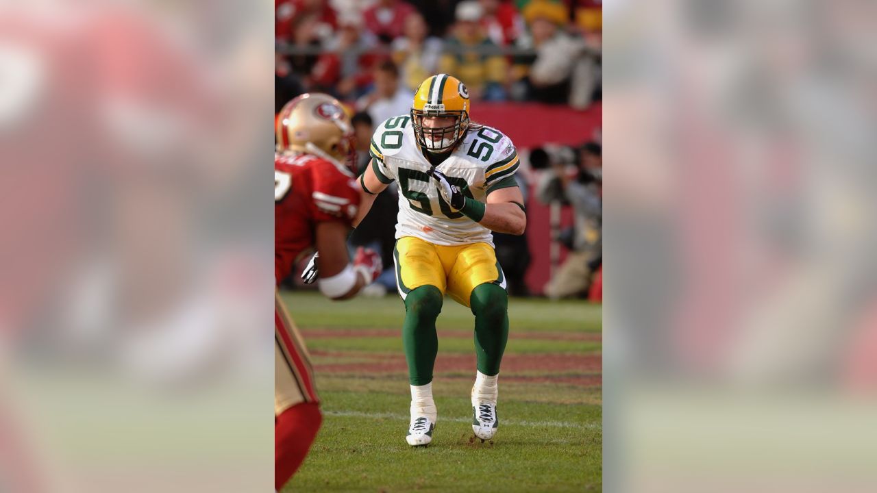 A.J. Hawk resigns with the Green Bay Packers 