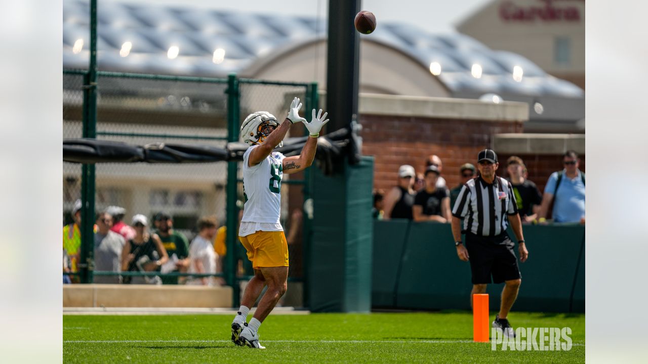 View photos of the Green Bay Packers second day of 2023 training camp