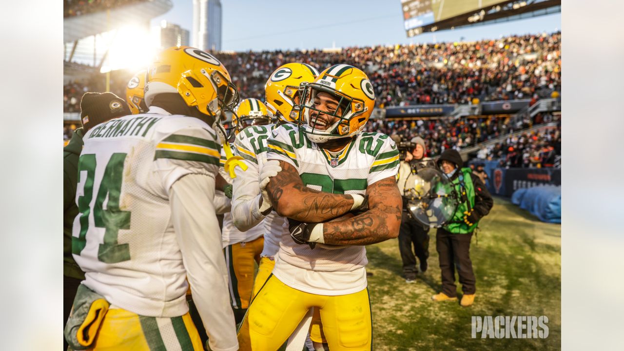 Green Bay Packers Keisean Nixon (25) during an NFL football game Sunday,  Jan. 1, 2023, in Green Bay, Wis. (AP Photo/Mike Roemer Stock Photo - Alamy