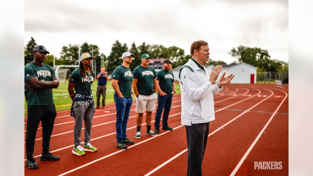 PHOTOS: Packers Road Trip makes stop in Hudson, Sports