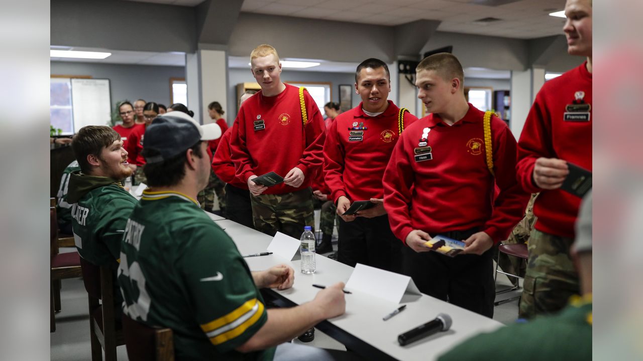 DVIDS - Images - Green Bay Packers visit Wisconsin National Guard Challenge  Academy Oct. 18, 2022 [Image 5 of 6]