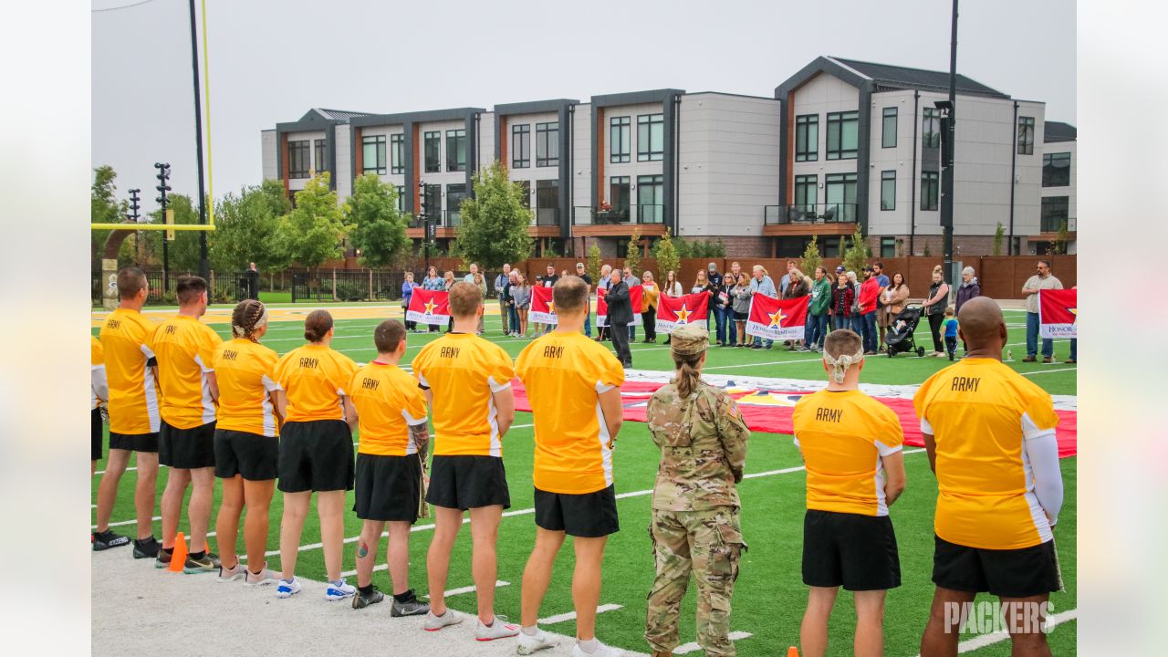 Packers to host Salute to Service flag football tournament Oct. 12