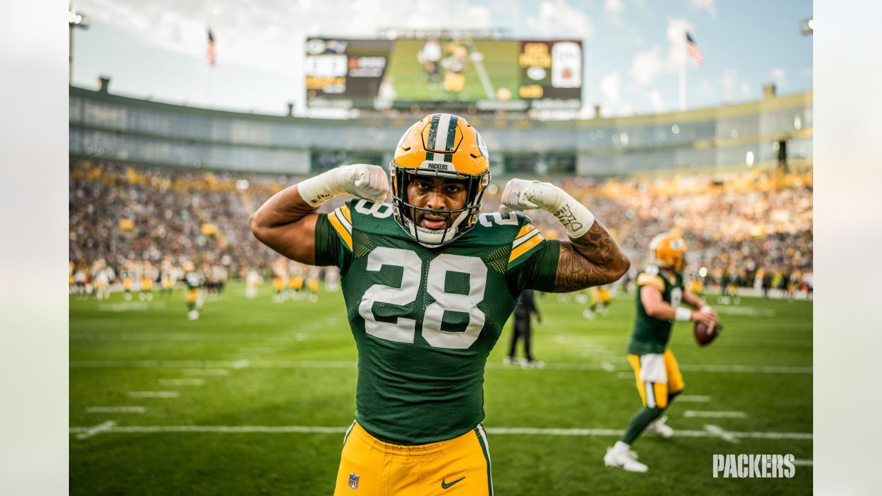 Best photos from Packers-Patriots pregame warmups