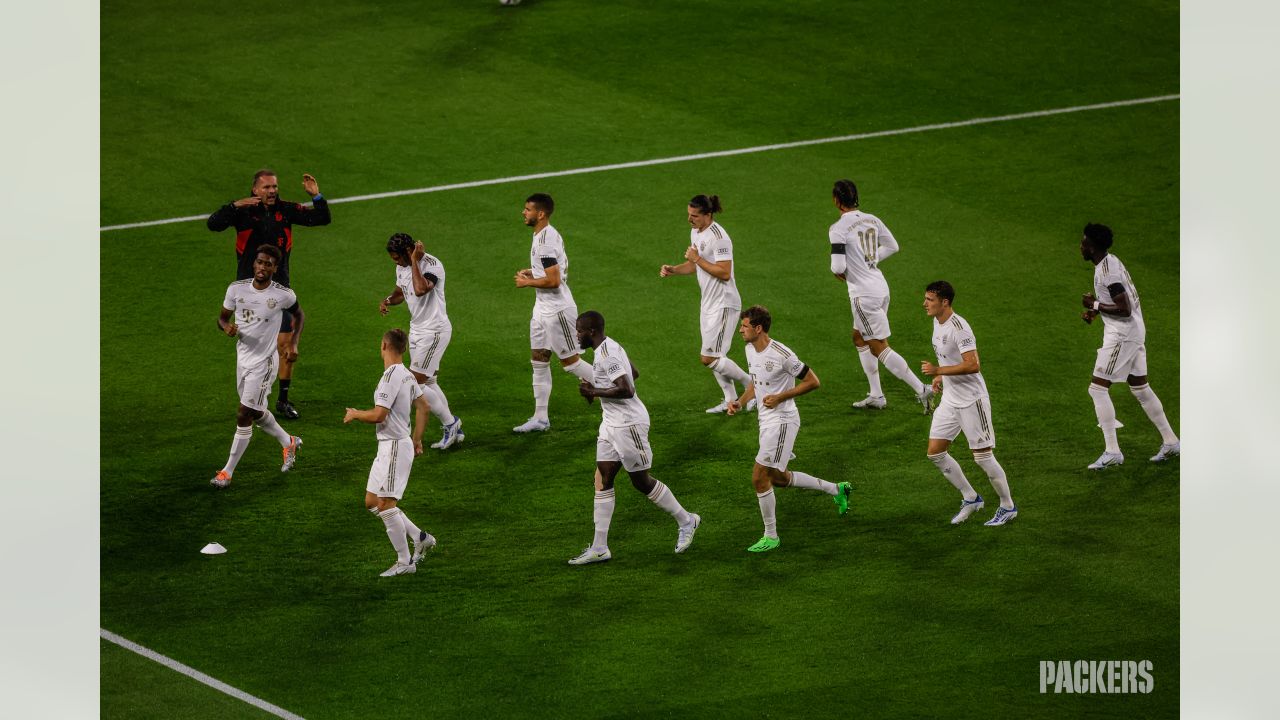 Photos: Lambeau Field hosts first-ever soccer match between FC Bayern  Munich & Manchester City