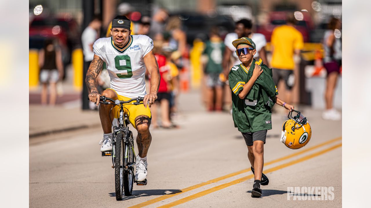 Green Bay Packers on Instagram: “Backfield on bikes! 