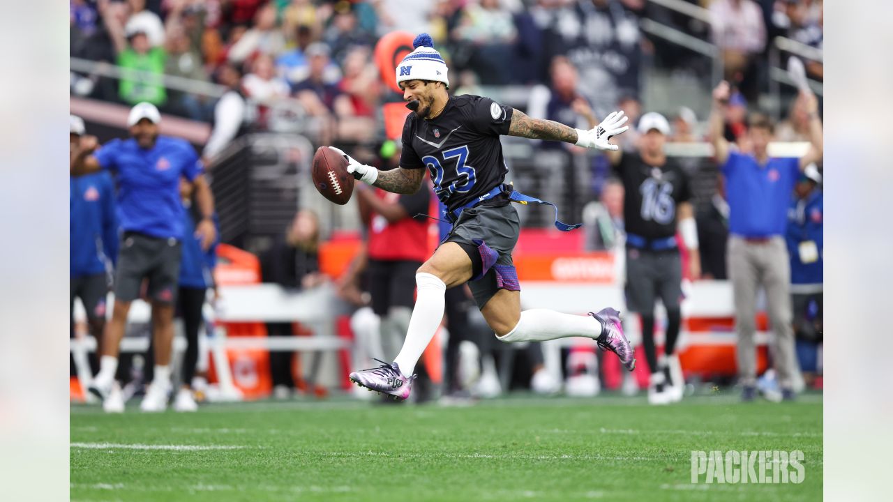 Photos: Packers clock in at the NFL Flag football game