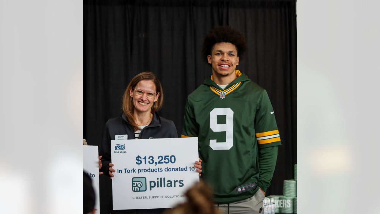 Green Bay Packers on Twitter: The #Packers & @torkusa donated $26,500  in hygiene products to @IncPillars & Harbor House for the Tackle  Hygiene with Every Catch campaign. 