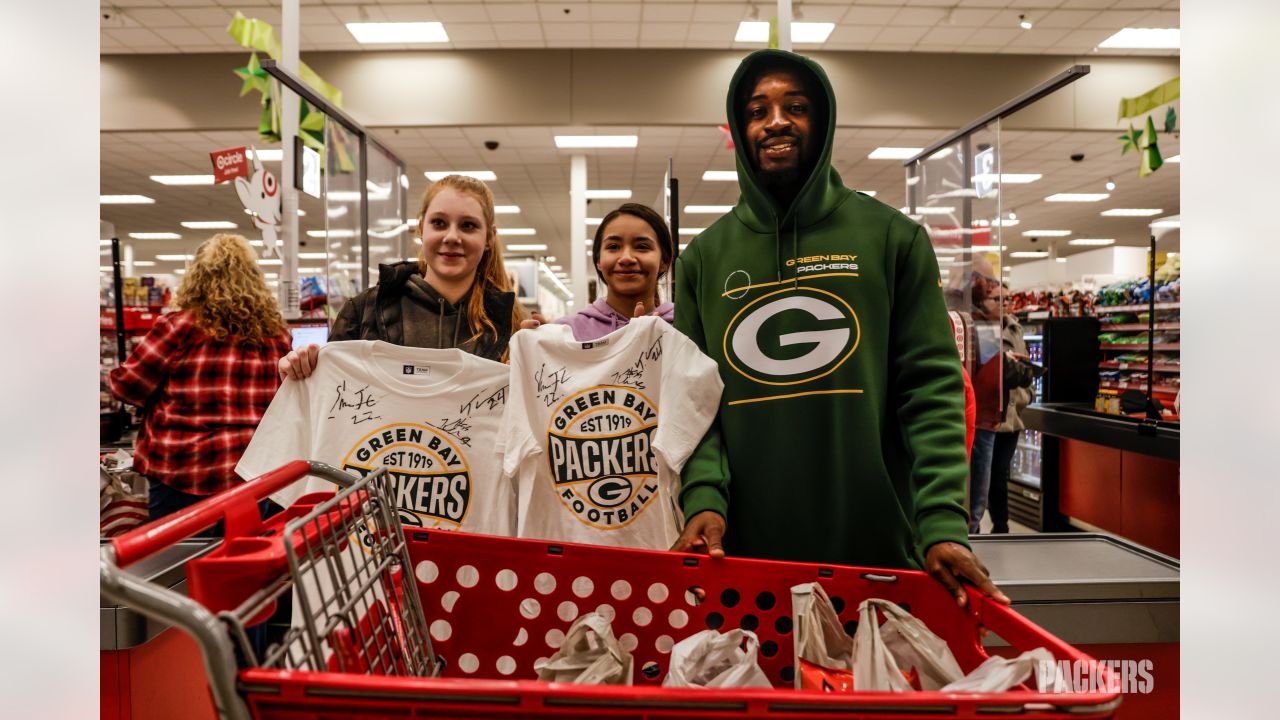 Green Bay Packers Kids in Green Bay Packers Team Shop 