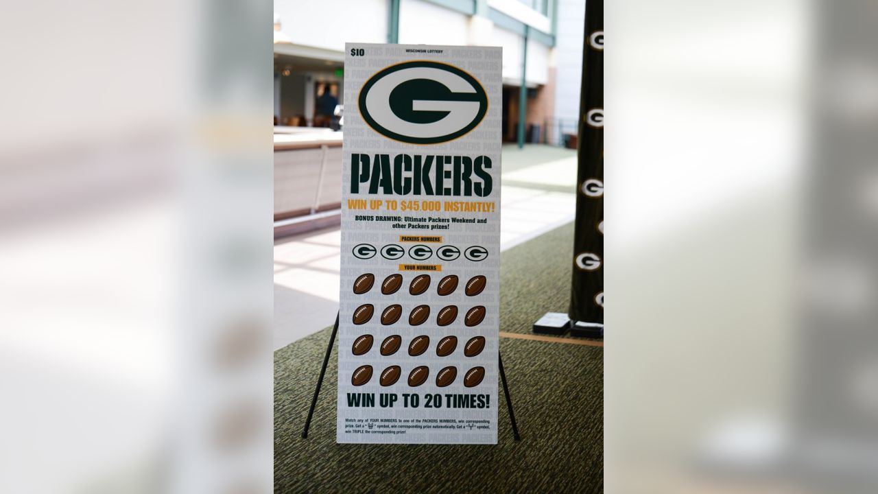 Wisconsin Lottery unveils new Packers scratch tickets