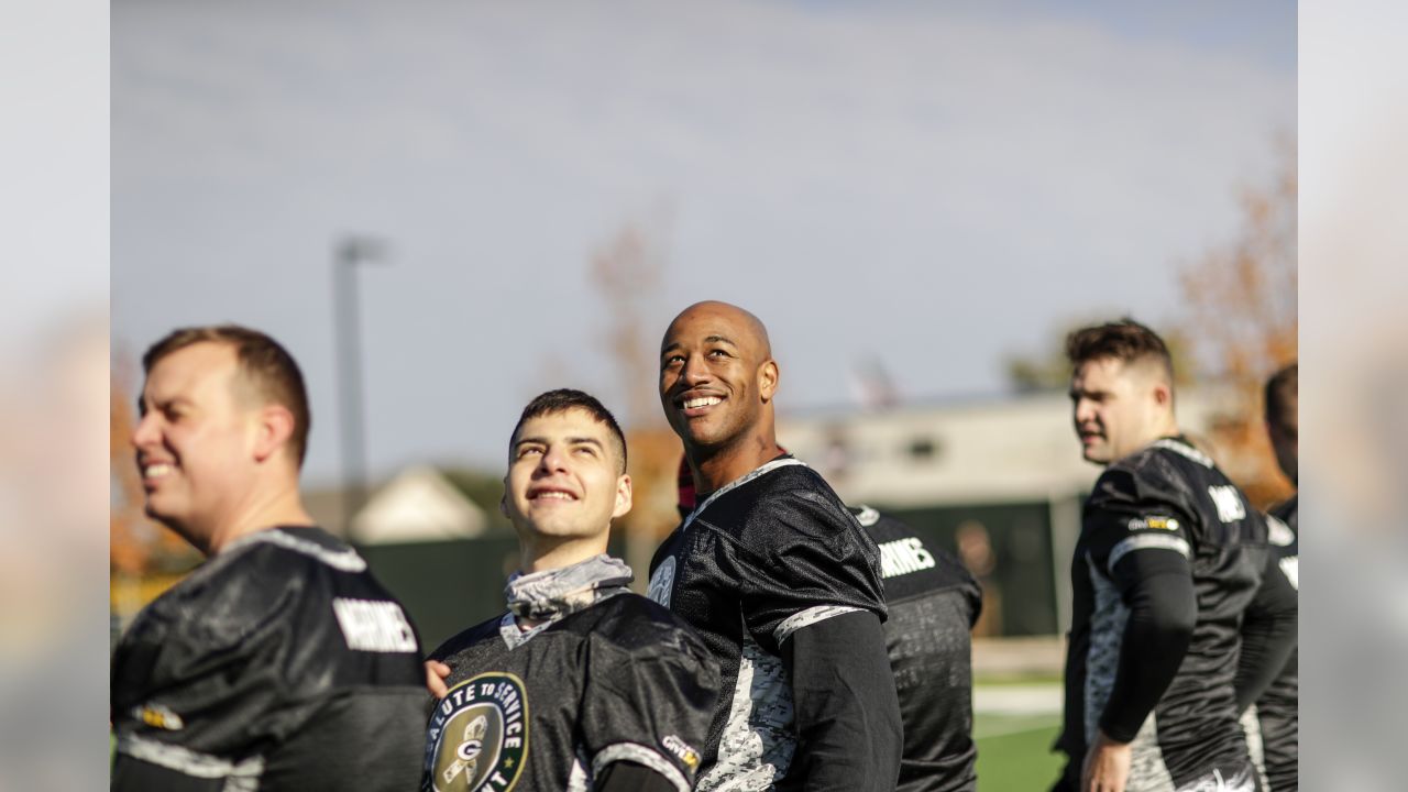 Packers host Salute to Service flag football tournament at Titletown