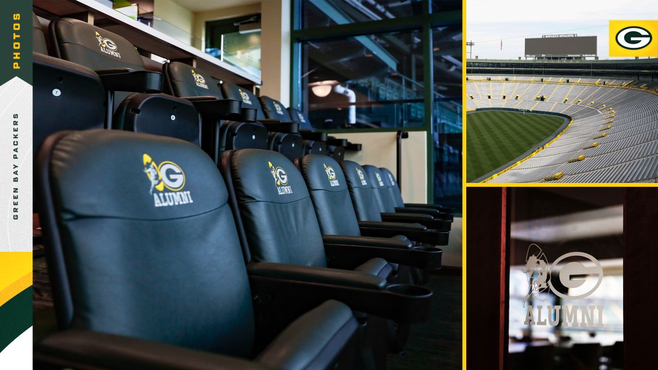 Green Bay Packers' home opener marks unveiling of expanded alumni suite at  Lambeau Field