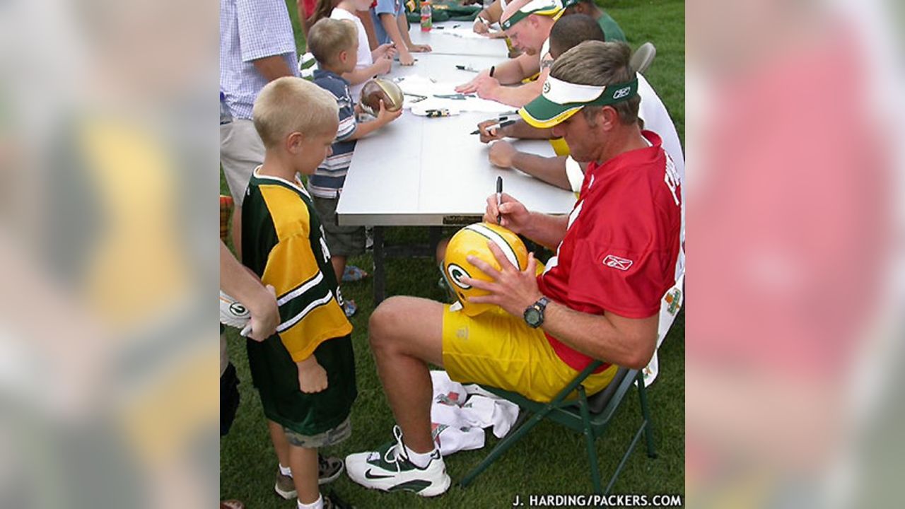 Players Signing Autographs
