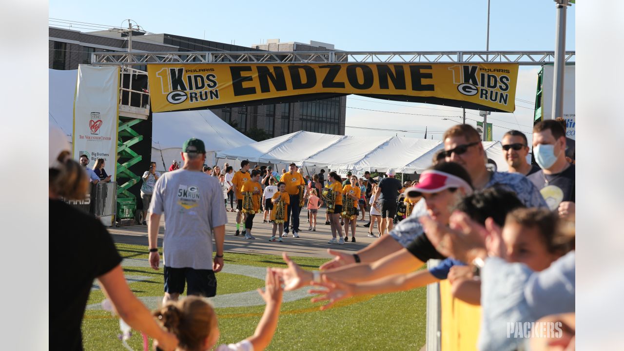 Fans hit the ground running during Packers, Bellin 5k