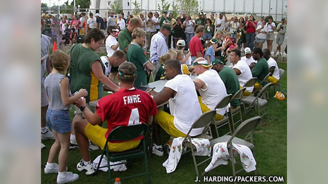 Players Signing Autographs