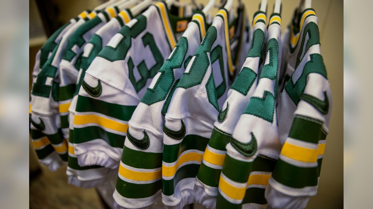 Behind-the-scenes look at Packers' Color Rush uniforms