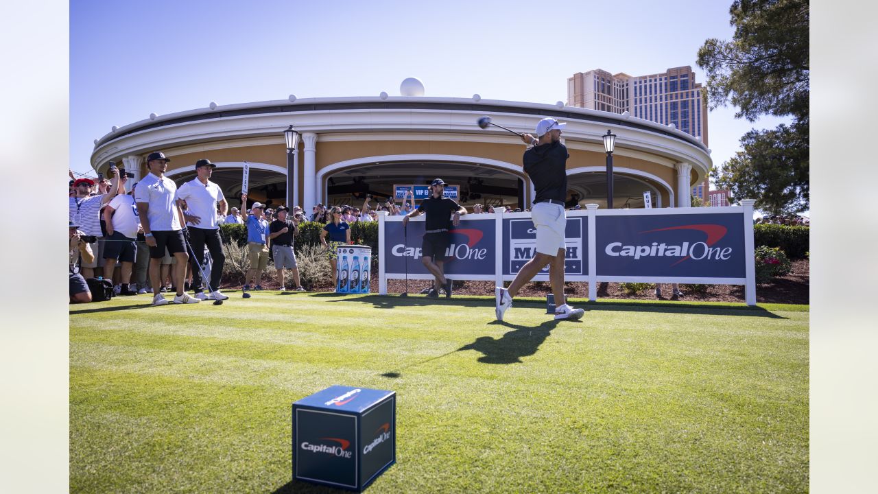 Aaron Rodgers Sinks the Winning Putt in 'The Match' TV Golf Event