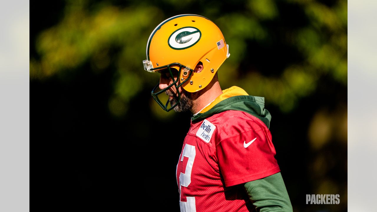 Green Bay Packers head coach Matt LaFleur during a press conference at the  Team Hotel Green Bay Packers practice at the Grove Hotel, Watford, north of  London on Friday, Oct. 07 2022