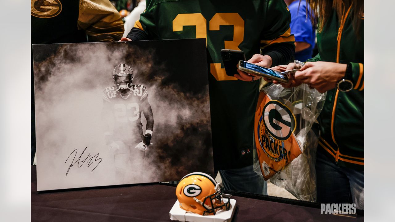 Eric Stokes Autographed Signed Packers 2021 1St Rnd Pick 16X20 Photo Auto  #2 - JSA