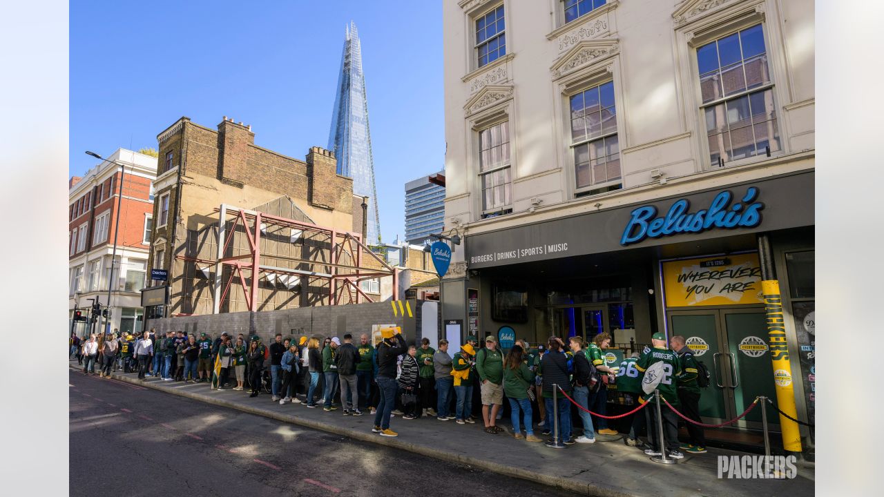 Packers fans in London