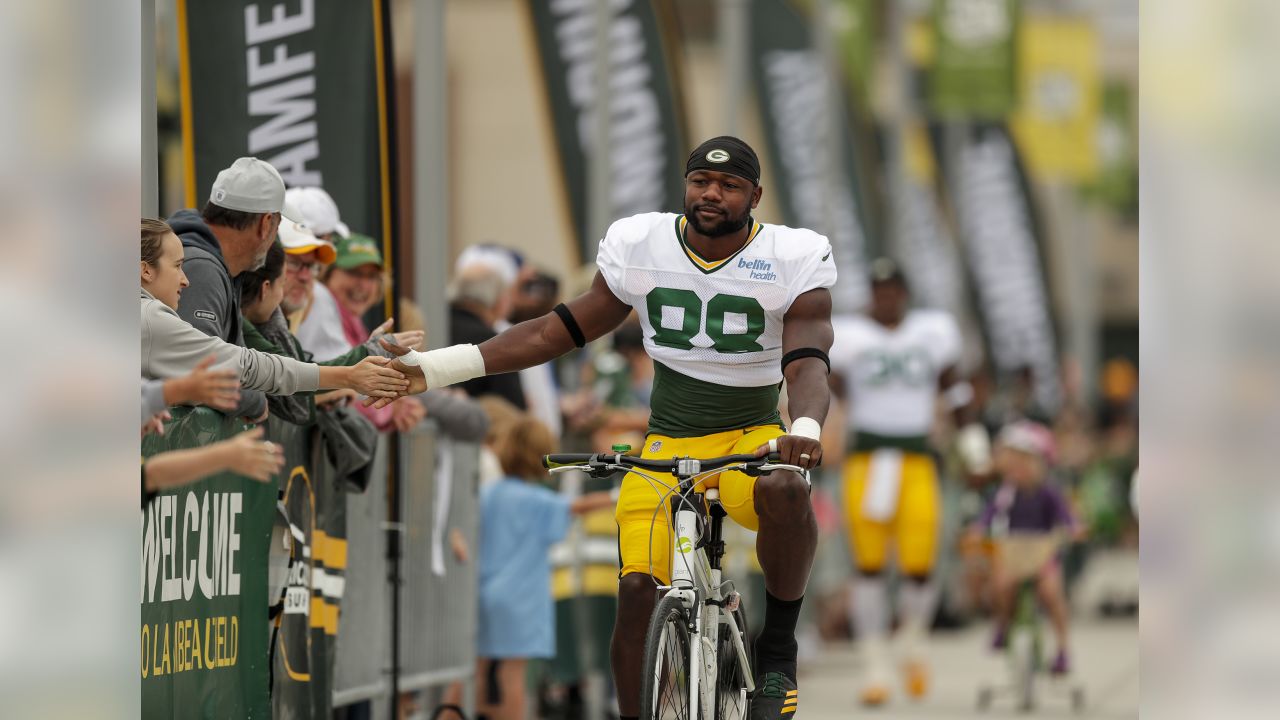 This summer gave Mason Crosby two more reasons to ride