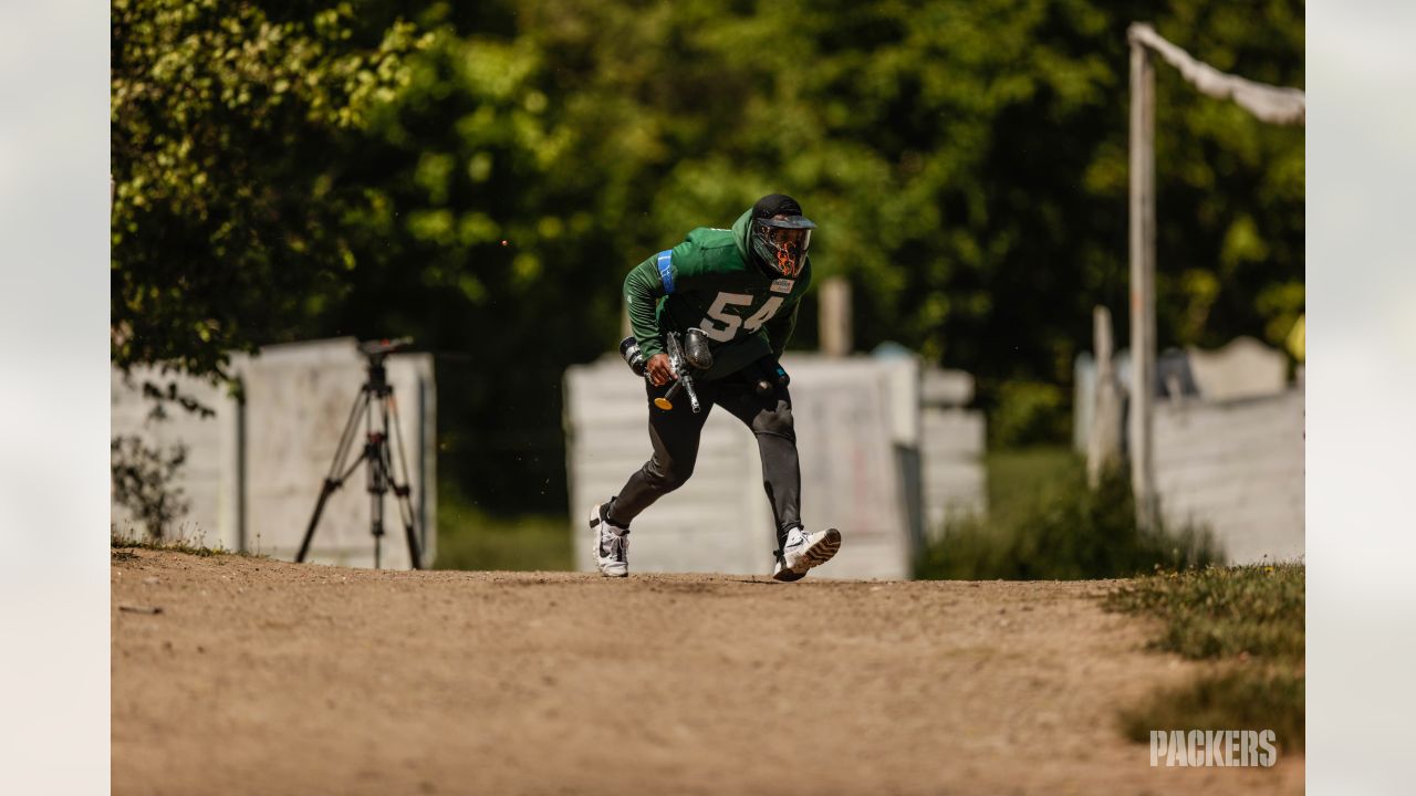 Photos: Packers hit paintball course for team-building exercise