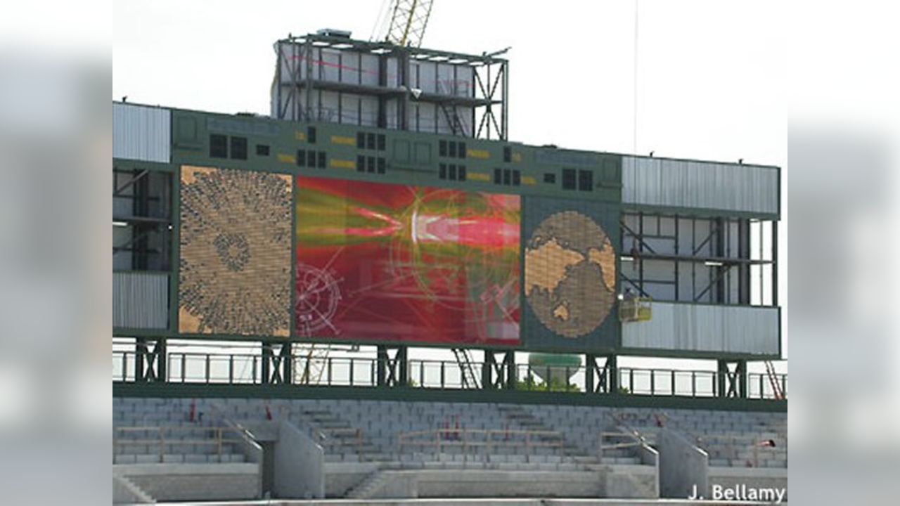 Lambeau Field South Scoreboard