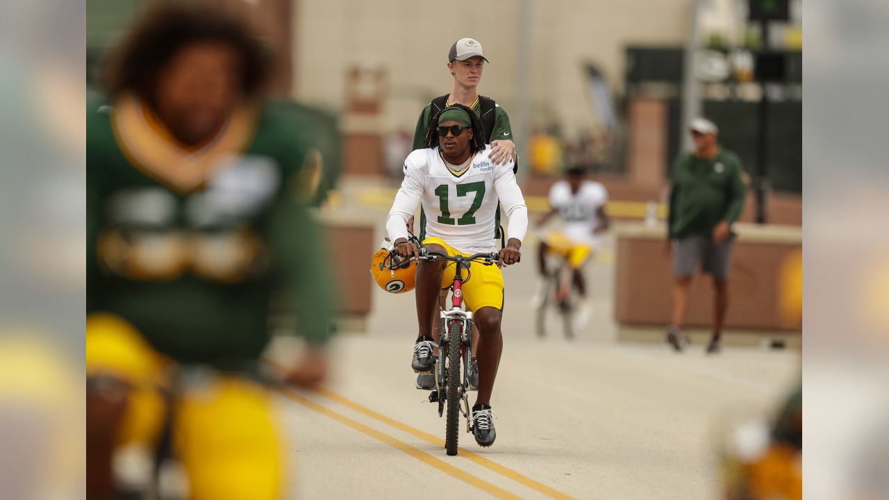 This summer gave Mason Crosby two more reasons to ride