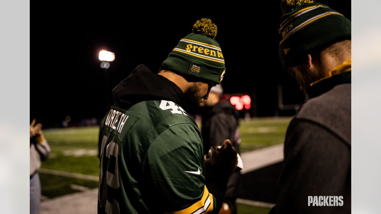 2023 Packers vs. Cancer Knit Hat