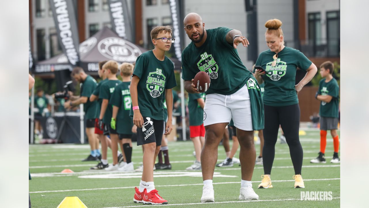 Packers RB A.J. Dillon to host youth football camp in Green Bay