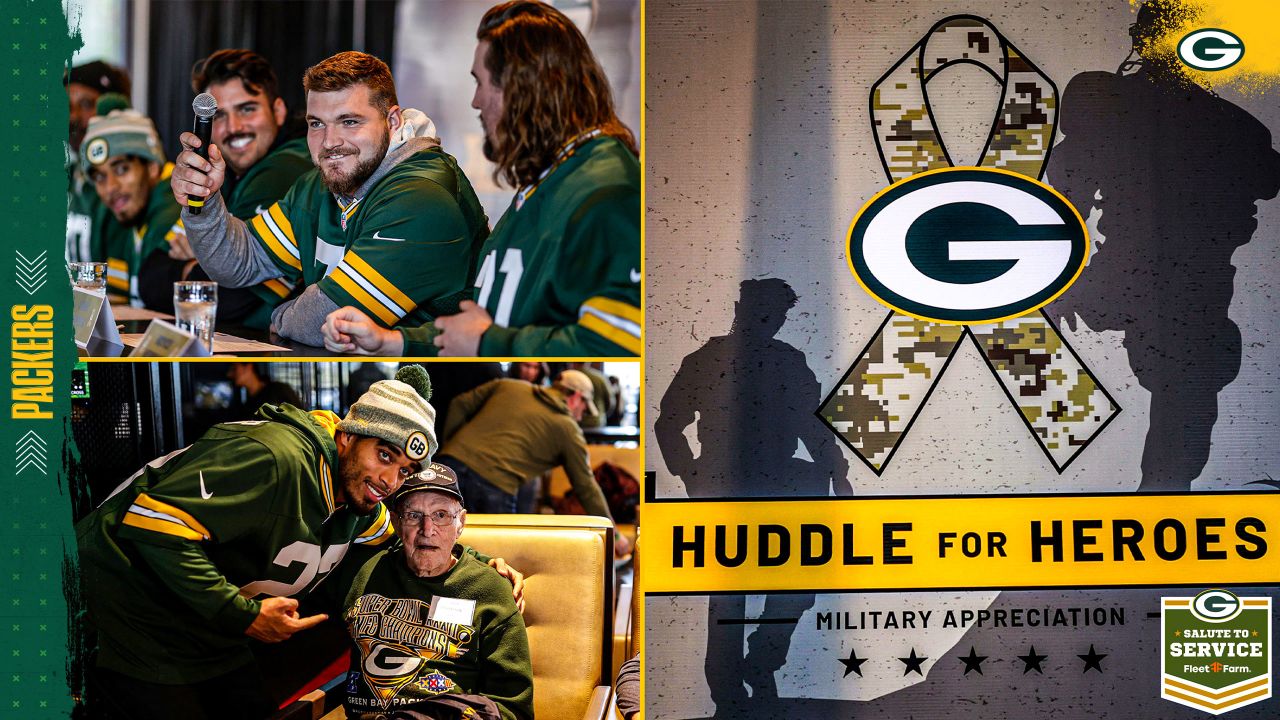 Campaign launch: Packers, Fleet Farm kick off 'Salute to Service'