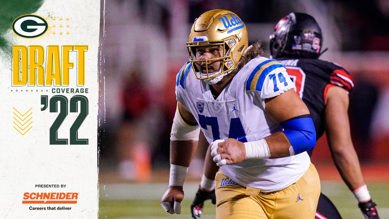 Green Bay Packers select UCLA OL Sean Rhyan at No. 92 overall in 2022 NFL  draft