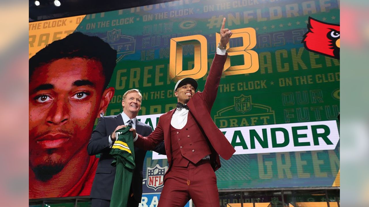 Packers draft pick Jaire Alexander wore his NFL jersey as he walked across  graduation stage - Article - Bardown