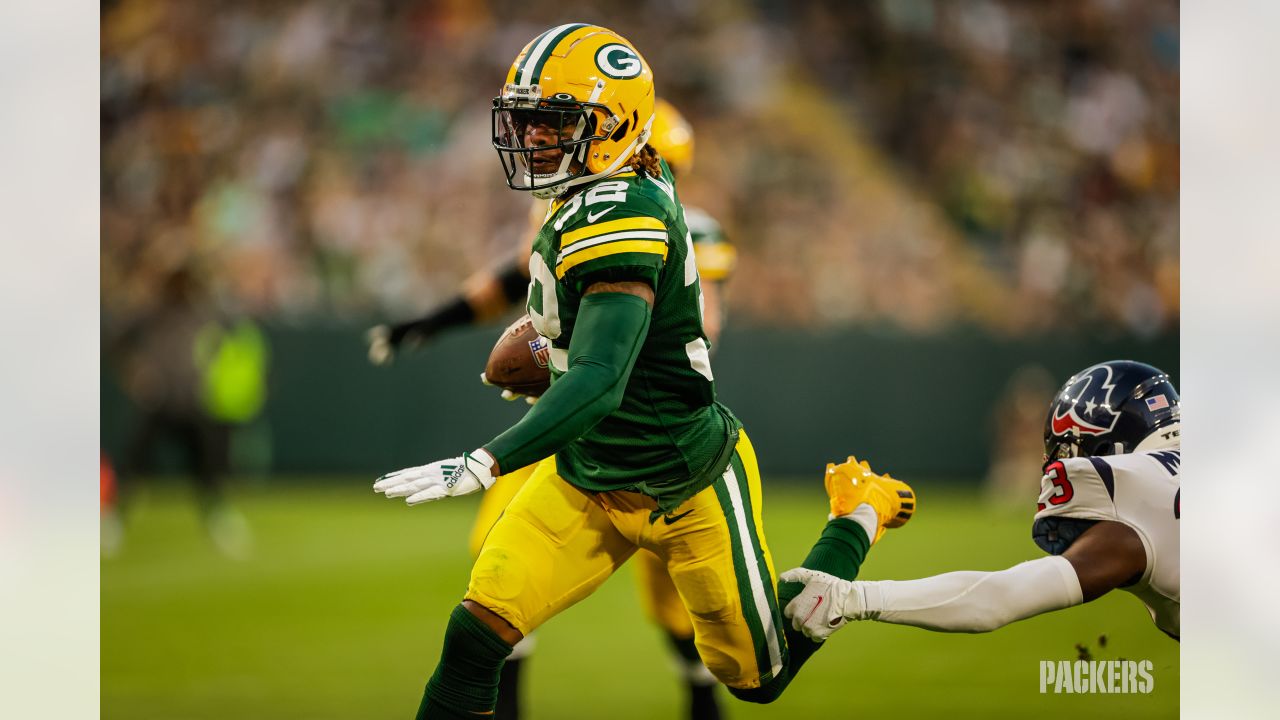 Aaron Jones, Packers' running game gash Bears en route to 27-10 victory -  Acme Packing Company