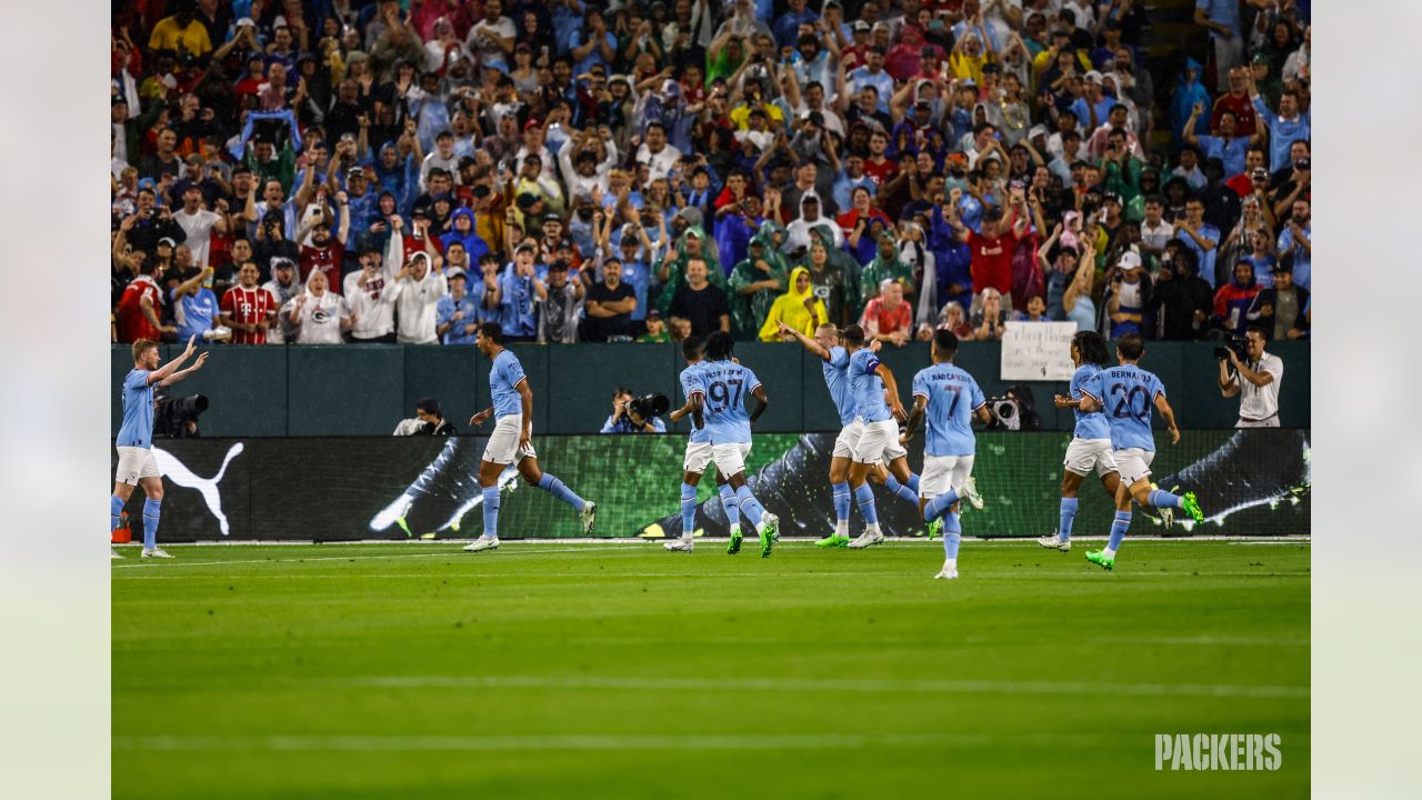 Photos: Lambeau Field hosts first-ever soccer match between FC