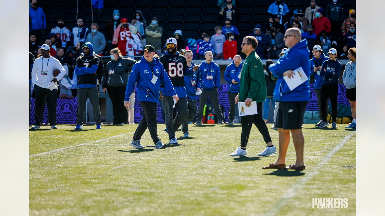 First look at Packers' coaches at Pro Bowl practice in Las Vegas