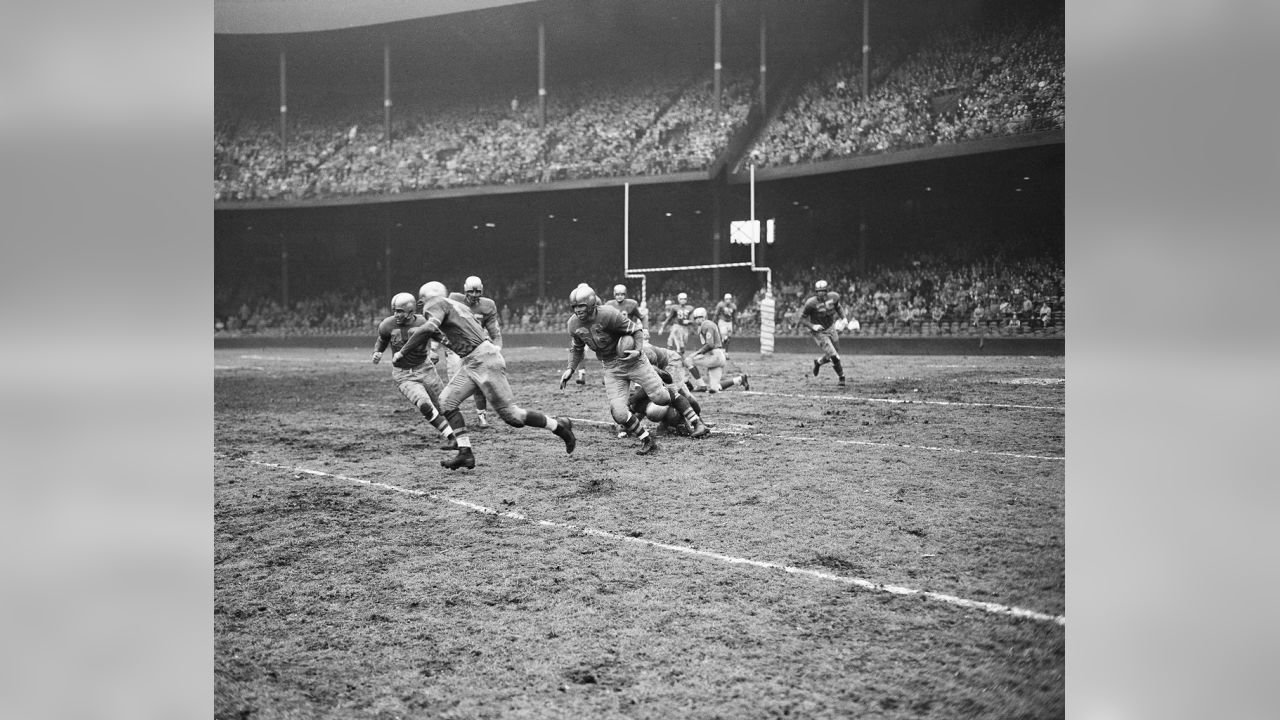 The Detroit Lions' First Thanksgiving Day Game at Briggs Stadium