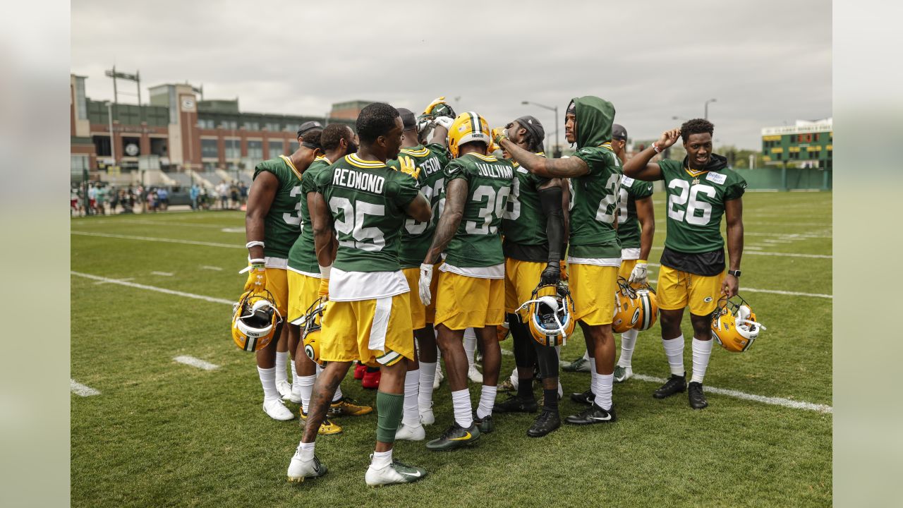 Green Bay Packers hold OTA practice at Clark Hinkle Field