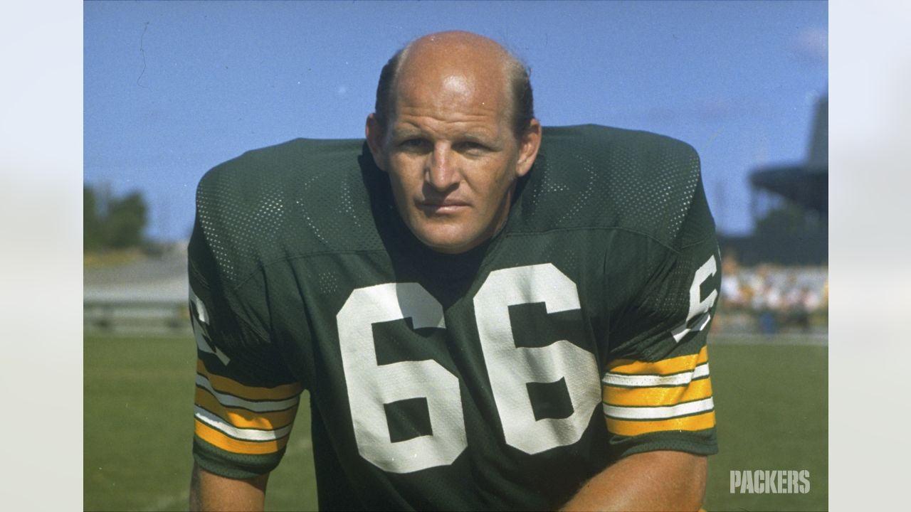 GREEN BAY PACKERS RAY NITSCHKE # 66 FOOTBALL JERSEY