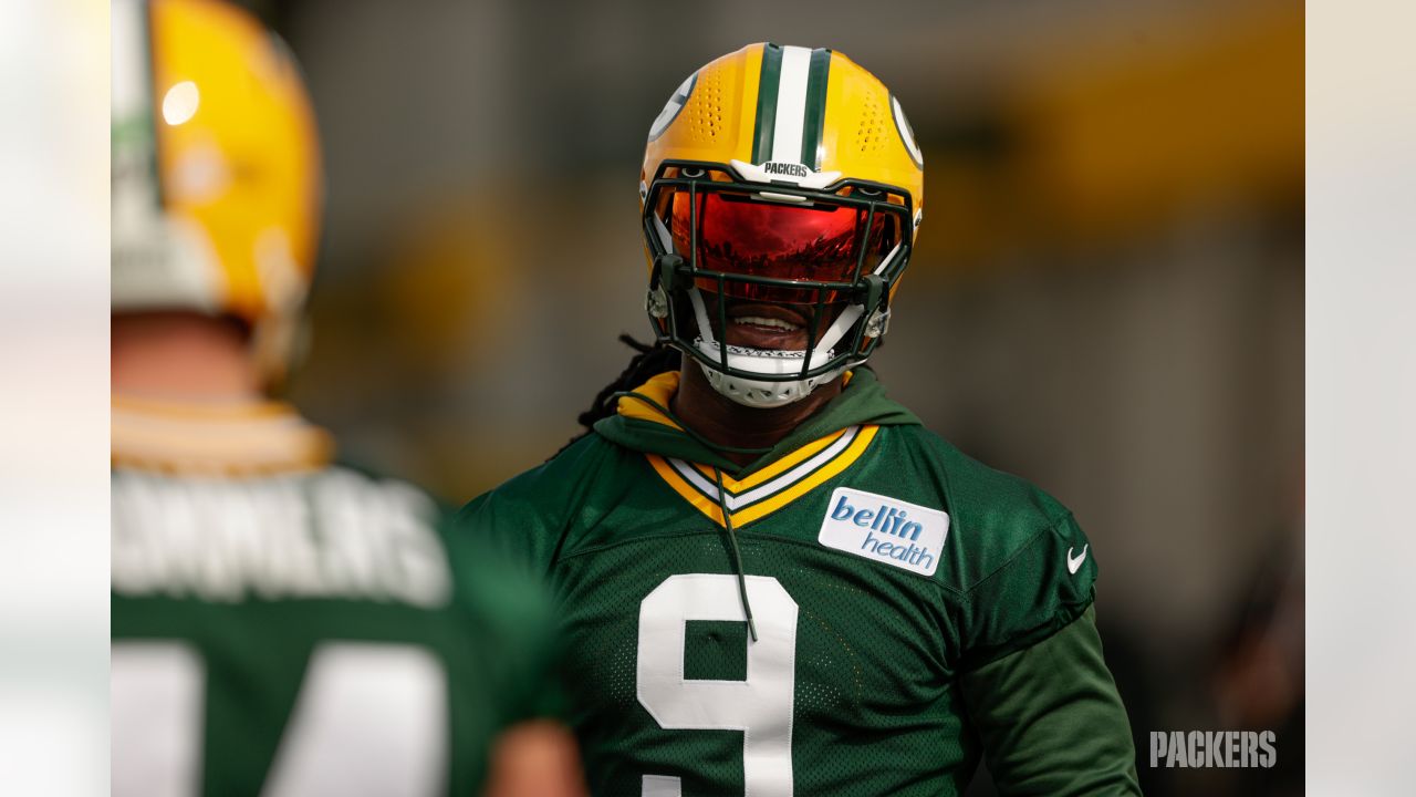 Packers practice photos: First look at Jaylon Smith in No. 9