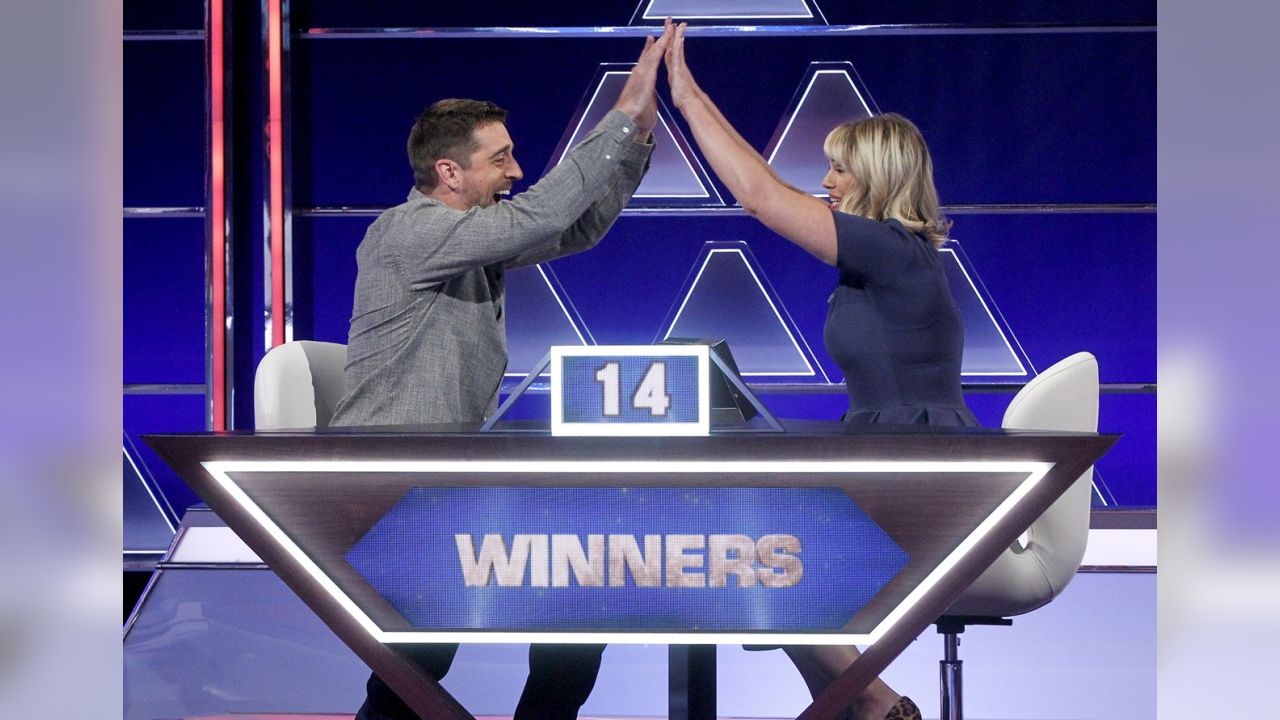 Aaron Rodgers appears on ABC's 'The $100,000 Pyramid'