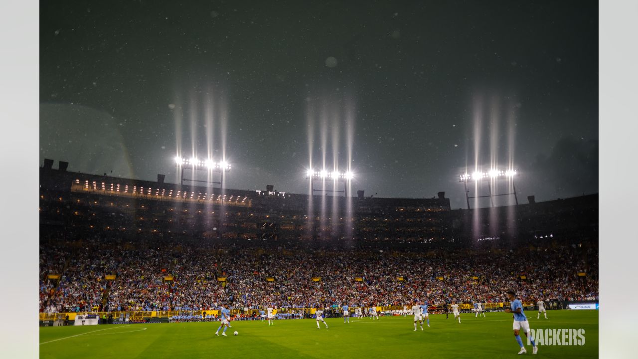 PHOTOS: Soccer game at Lambeau Field