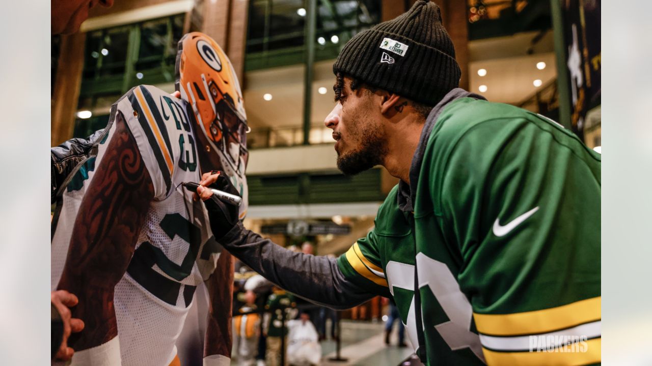 Green Bay Packers Eric Stokes Autographed 16X20 Photo Jsa Coa