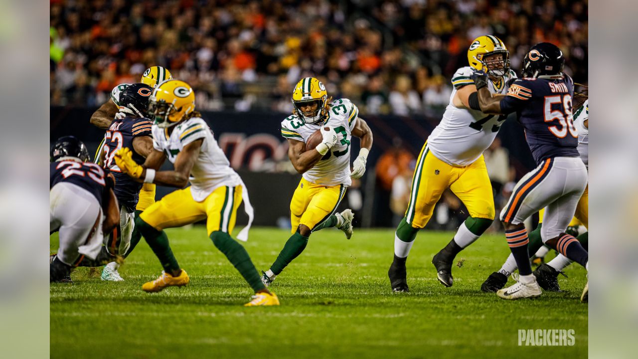 Best Photos From Aaron Jones Record Breaking Season