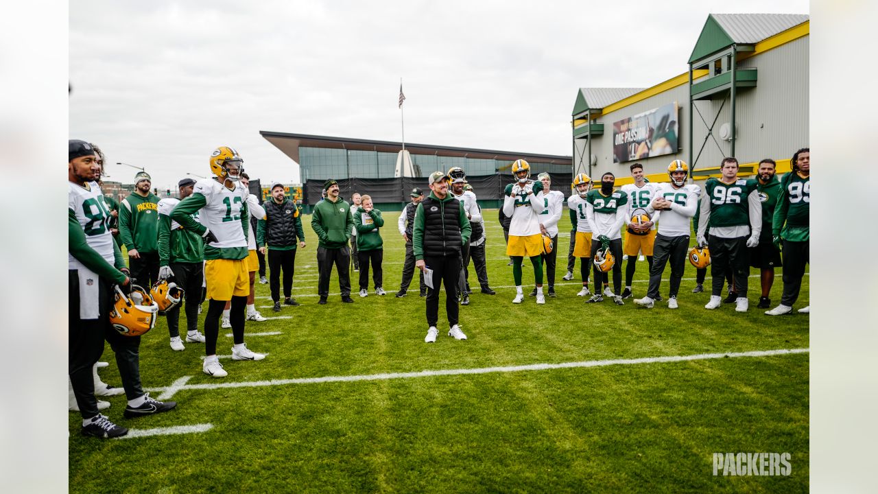 Photos: Packers hold practice on Thanksgiving Day