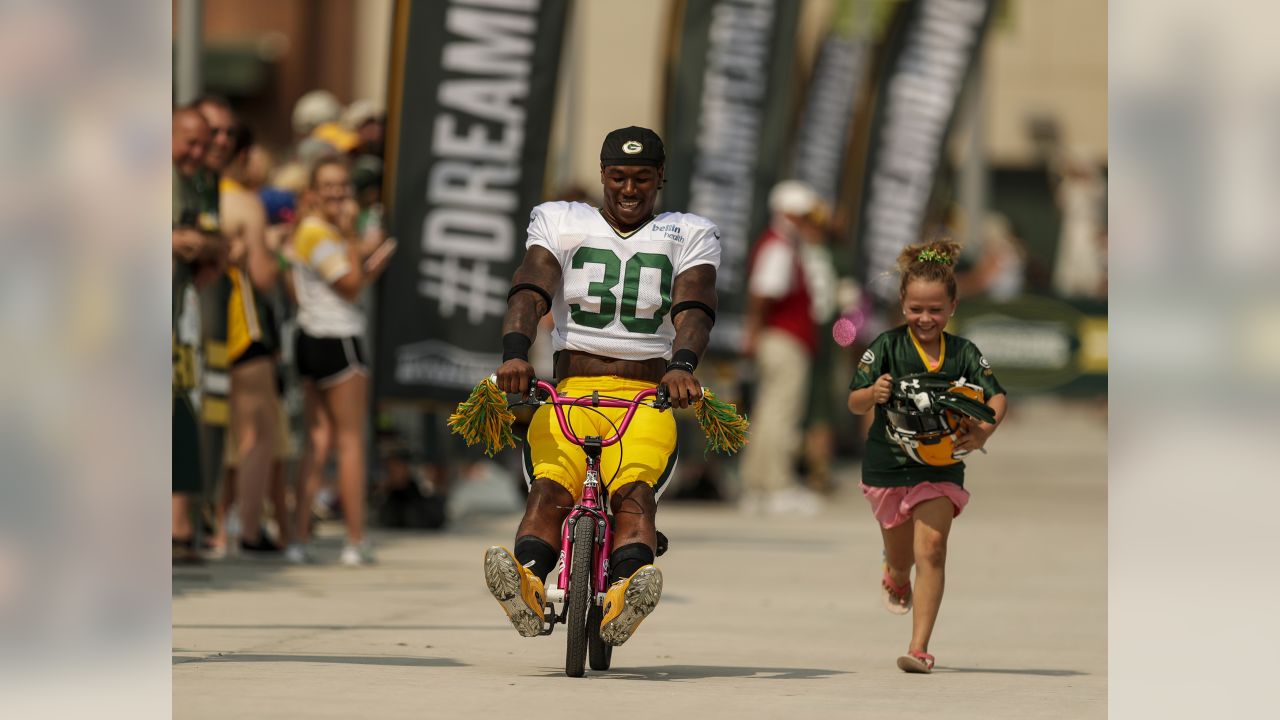 This summer gave Mason Crosby two more reasons to ride