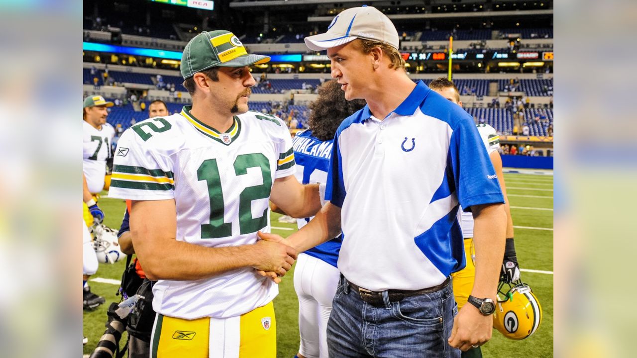 Aaron Rodgers Handlebar Mustache