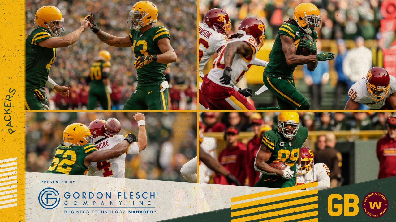 Green Bay Packers vs. Washington Football Team: Week 7 game photos