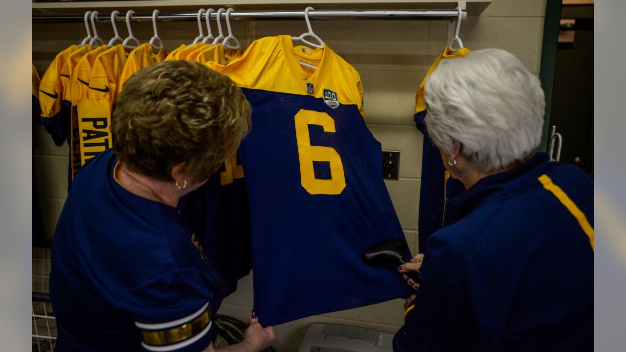 Packers Seamstresses Prepare Historic Third Jerseys