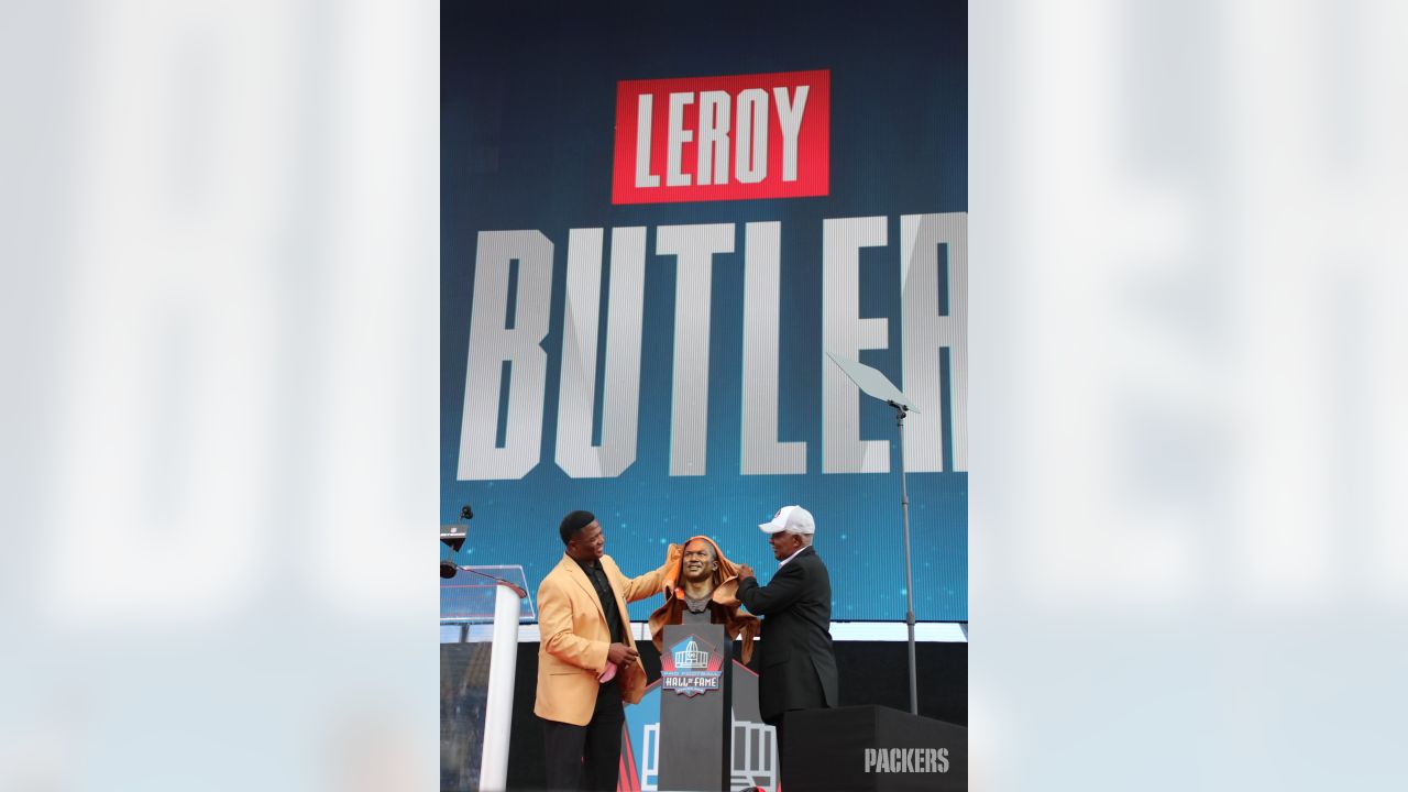 Leroy Butler Custom 4x6 Art Card Green Bay Packers Hall of Fame