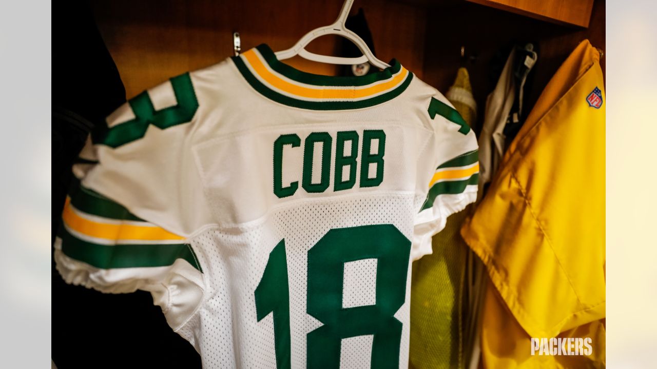 Behind the scenes: Packers' white-out uniforms ready for Titans game